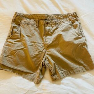 American Eagle Outfitters Flex Khaki Flat Front Shorts